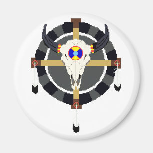 MEDICINE WHEEL MAGNET