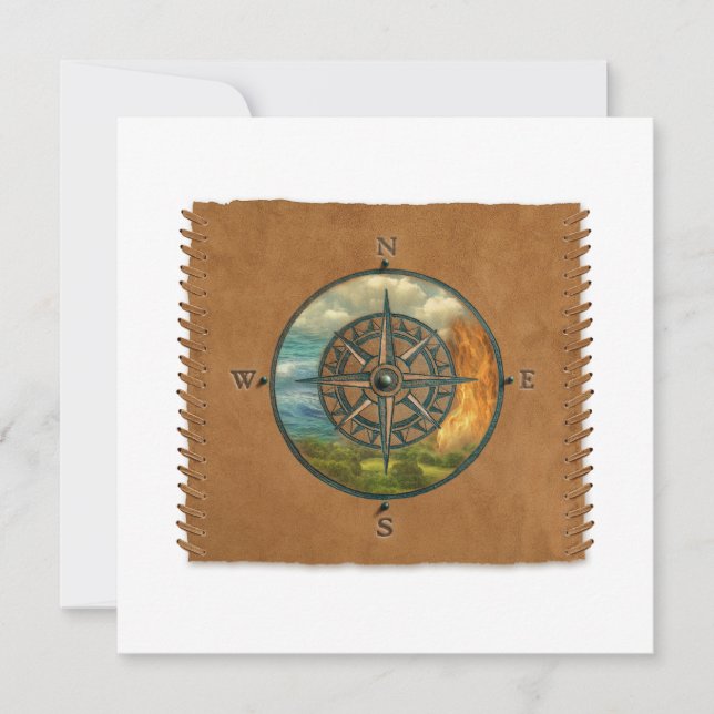 Medicine Wheel - Personalized Notecard (Front)