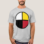 medicine wheel sacred hoop T-Shirt (Front)