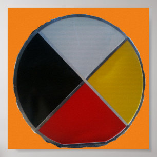 Medicine Wheel Value Poster
