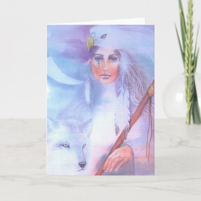 medicine woman card (Front)