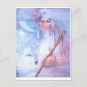 medicine woman postcard