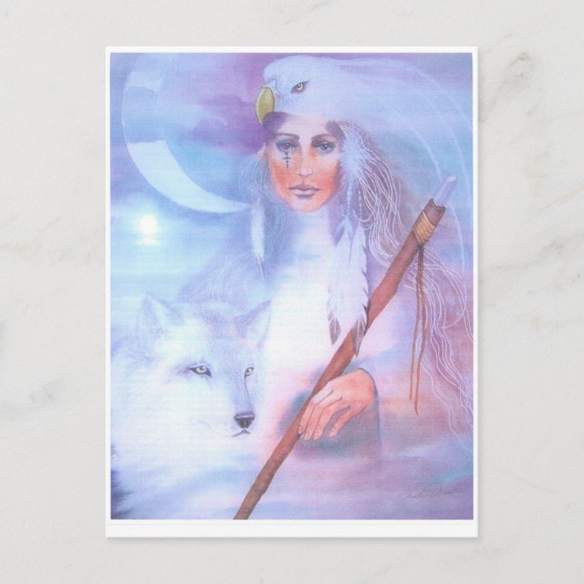 medicine woman postcard (Front)