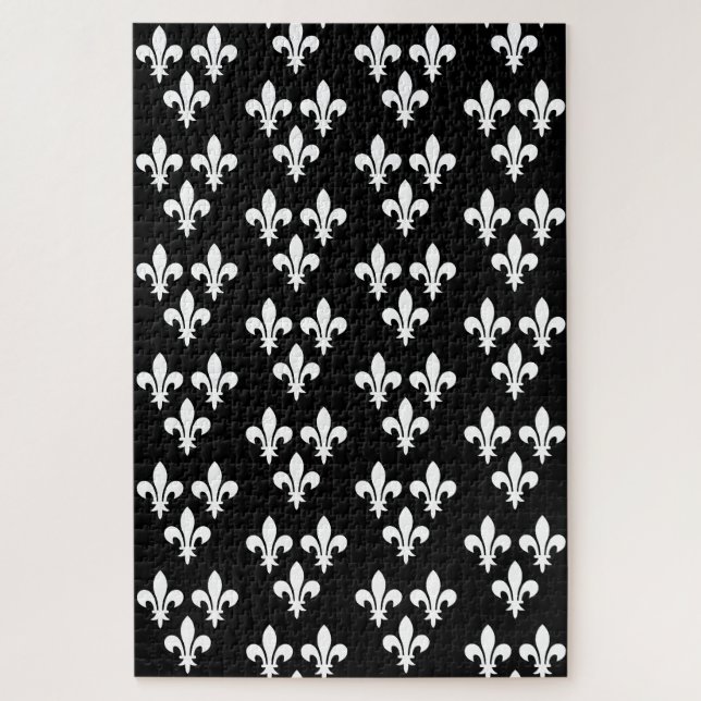 Medieval Banner of France Jigsaw Puzzle (Vertical)