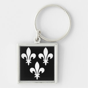 Medieval Banner of France Key Ring