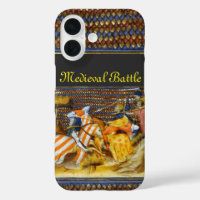 MEDIEVAL BATTLE, FIGHTING KNIGHTS HORSEBACK