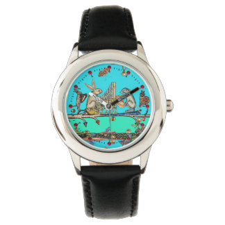 MEDIEVAL BESTIARY MAKING MUSIC,Rabbit,Dog Blue Watch