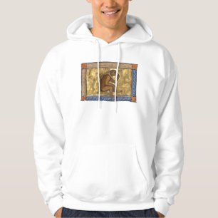 Medieval Bestiary Monkey c. 1270 Hoodie