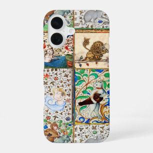 MEDIEVAL BESTIARY PLAYING MUSICAL INSTRUMENTS iPhone 16 CASE