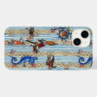 MEDIEVAL BESTIARY,SEA MONSTERS FANTASY ANIMALS 
