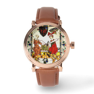 MEDIEVAL CHESS PLAYERS IN COURT WATCH