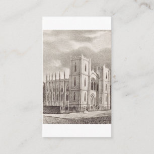 Medieval Christian Church Enclosure Card