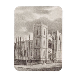 Medieval Christian Church Magnet