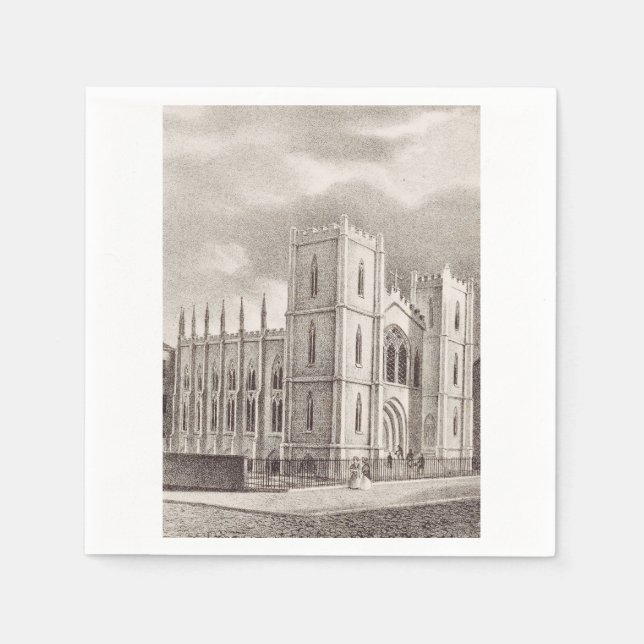 Medieval Christian Church Napkin (Front)