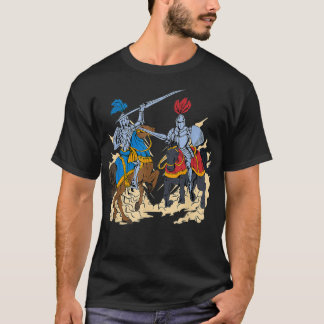 Medieval competition on horses  jousting1  T-Shirt