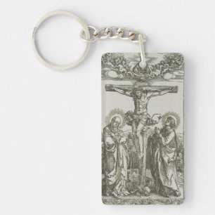 Medieval Crucifixion of Jesus Christ Key Ring