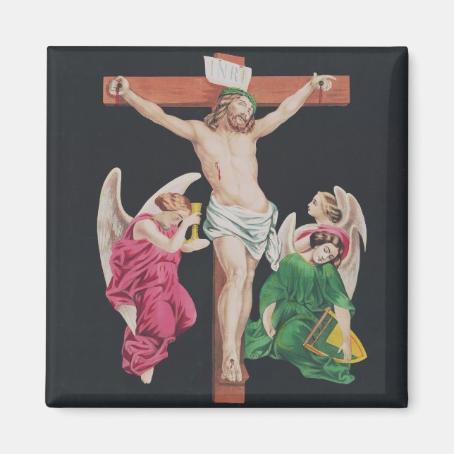 Medieval Crucifixion of Jesus Christ Magnet (Front)