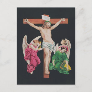 Medieval Crucifixion of Jesus Christ Postcard