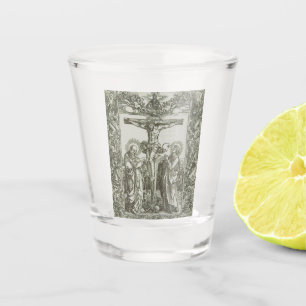 Medieval Crucifixion of Jesus Christ Shot Glass