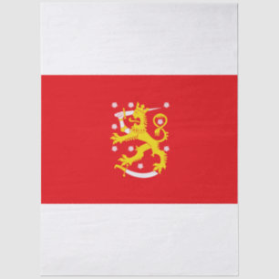 Medieval Flag of Finland Tissue Paper