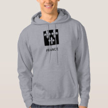 Medieval France Heraldic Print Monochromatic Art