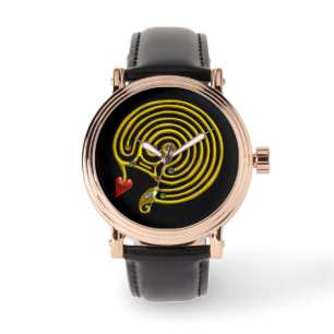 MEDIEVAL GOLD HYPER LABYRINTH WITH GEMSTONES Black Watch