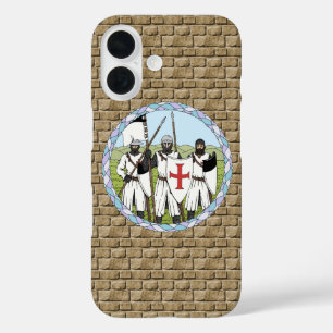 Medieval Knights Templar iPhone 16 Case