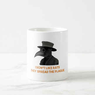 Medieval Plague Doctor Doesn't Like Rats Coffee Mug