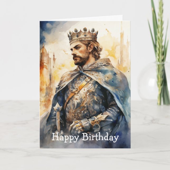 Medieval Prince Card (Front)