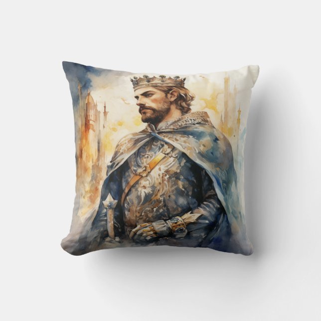 Medieval Prince Cushion (Front)
