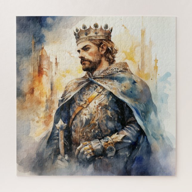 Medieval Prince Jigsaw Puzzle (Vertical)