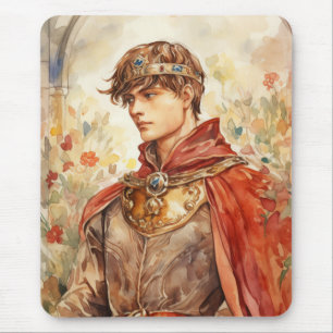 Medieval Prince Mouse Pad