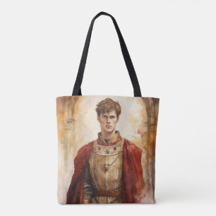 Medieval Prince Tote Bag