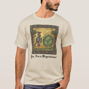 Medieval Rampage: The Violent Vegetarian Hare T-Shirt