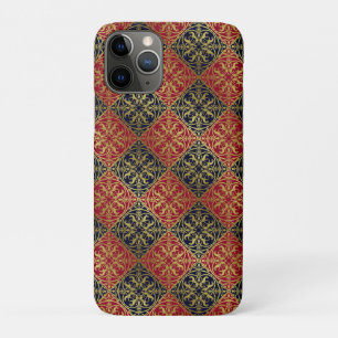 Medieval Renaissance Herald Lion Leopard Metallic  Case-Mate iPhone Case