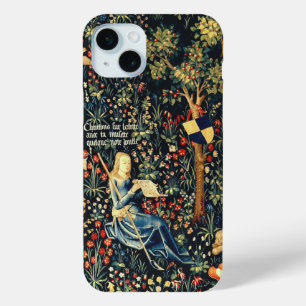 Medieval Renaissance Tapestry  Shepherds and Sheep iPhone 15 Mini Case