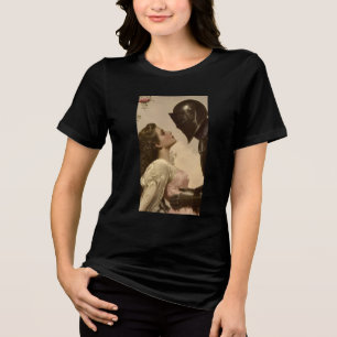 Medieval Romance Art  Tri-Blend Shirt