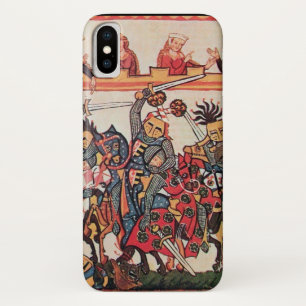 MEDIEVAL TOURNAMENT, FIGHTING KNIGHTS AND DAMSELS Case-Mate iPhone CASE