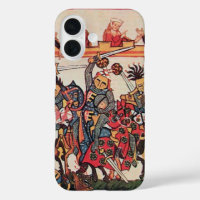 MEDIEVAL TOURNAMENT, FIGHTING KNIGHTS AND DAMSELS