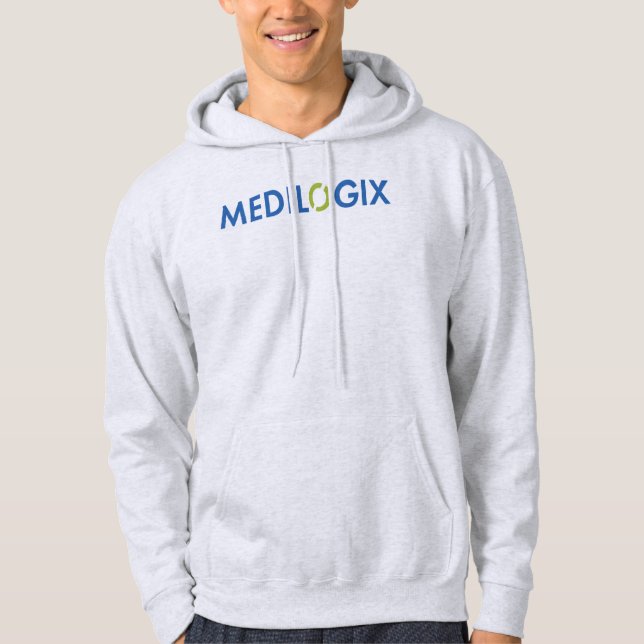  MEDILOGIX Men's Hoodie Standard Logo (Front)