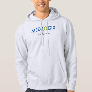 MEDILOGIX Men's Hoodie Standard Logo Add Text
