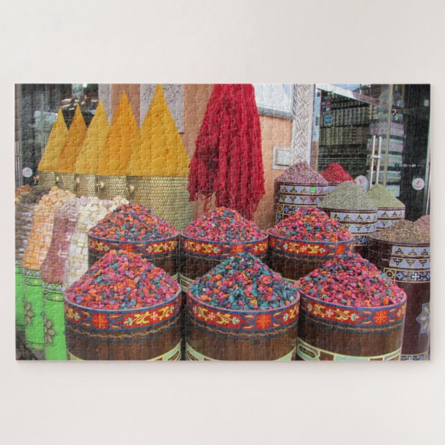 medina colours jigsaw puzzle (Horizontal)
