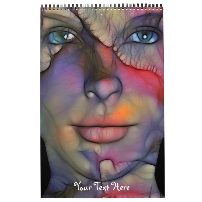 Medina Face - Digital Art - Template Calendar (Cover)