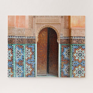 medina fes door jigsaw puzzle