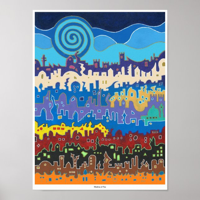 Medina of Fez - Print - Original Size (Front)