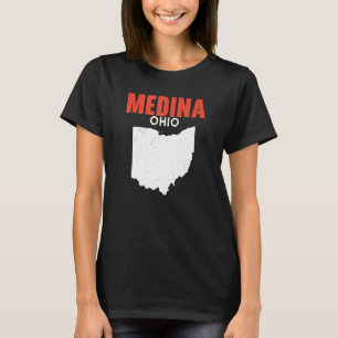 MEDINA Ohio USA State America Travel Ohioan T-Shirt