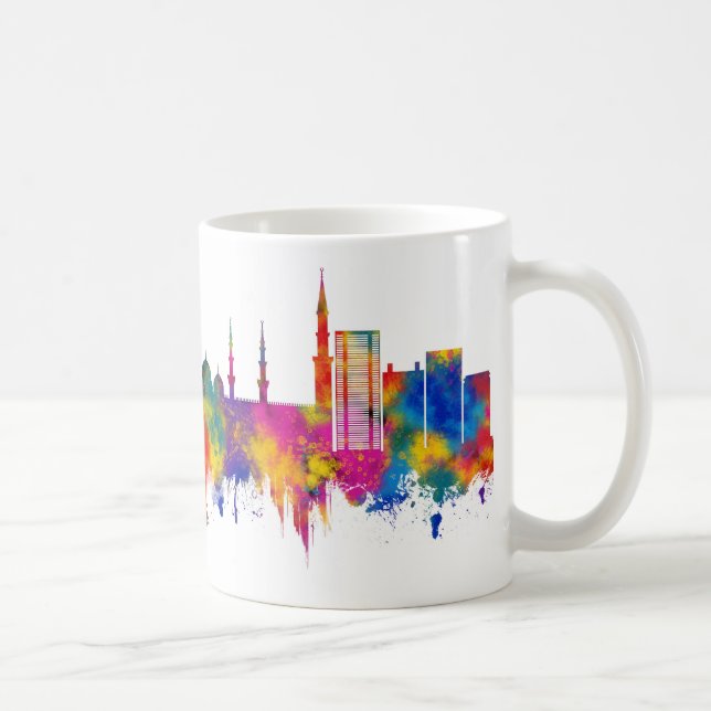 Medina Saudi Arabia Skyline Coffee Mug (Right)