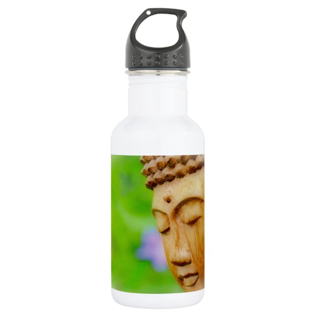 Meditating Buddha 532 Ml Water Bottle (Front)