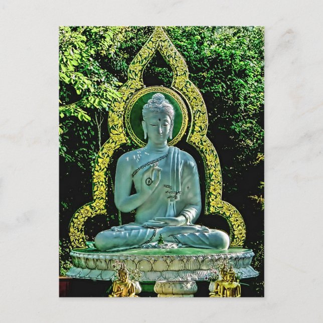 Meditating Buddha Postcard (Front)