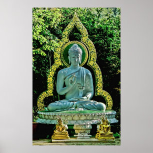 Meditating Buddha Print